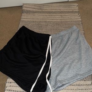 two toned shorts